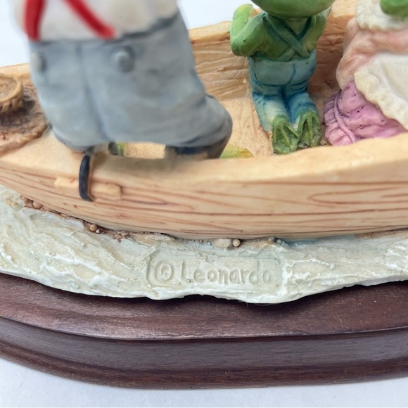 VINTAGE 1989 The Leonardo Collection The Fishing Trip Figurine - Picture 9 of 11